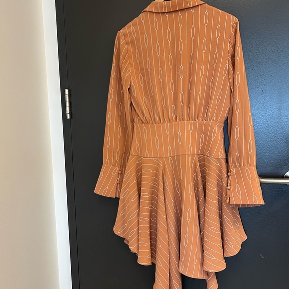 C/MEO Collective S EUC ultra wrap classic pattern blouse dress classic and lux - Picture 4 of 15